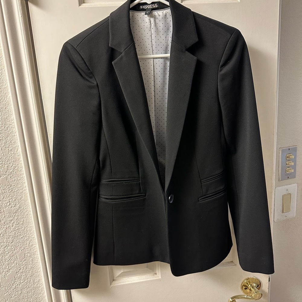 Express black blazer
